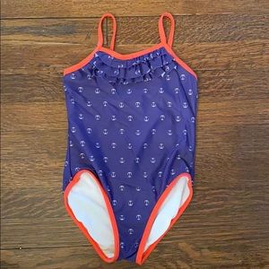 Anchor graphic bathing suit 4T